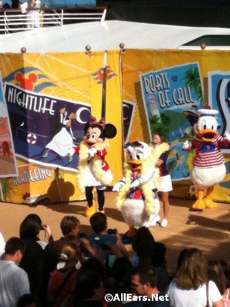 Minnie, Daisy and Donald