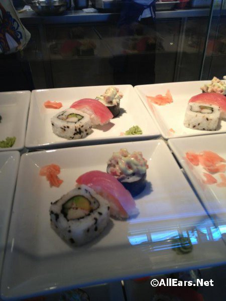 Sushi at Cabanas