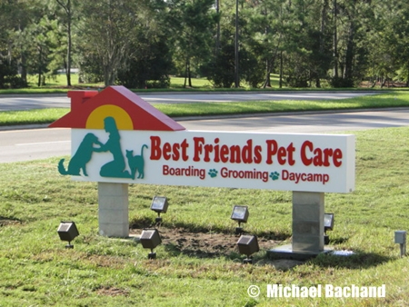 Best Friends Pet Care sign