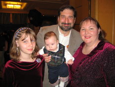 The Marx Family (Allie, Alexander, Dave and Jennifer)